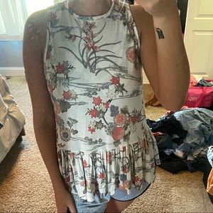adorable buckle tank top